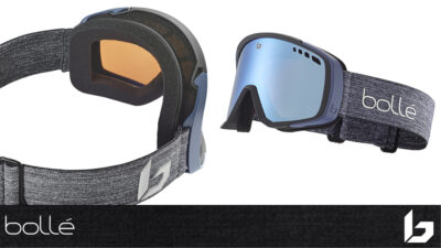 Bolle Mammoth (Black Denim/Ice Blue) Ski Goggles - Image 2