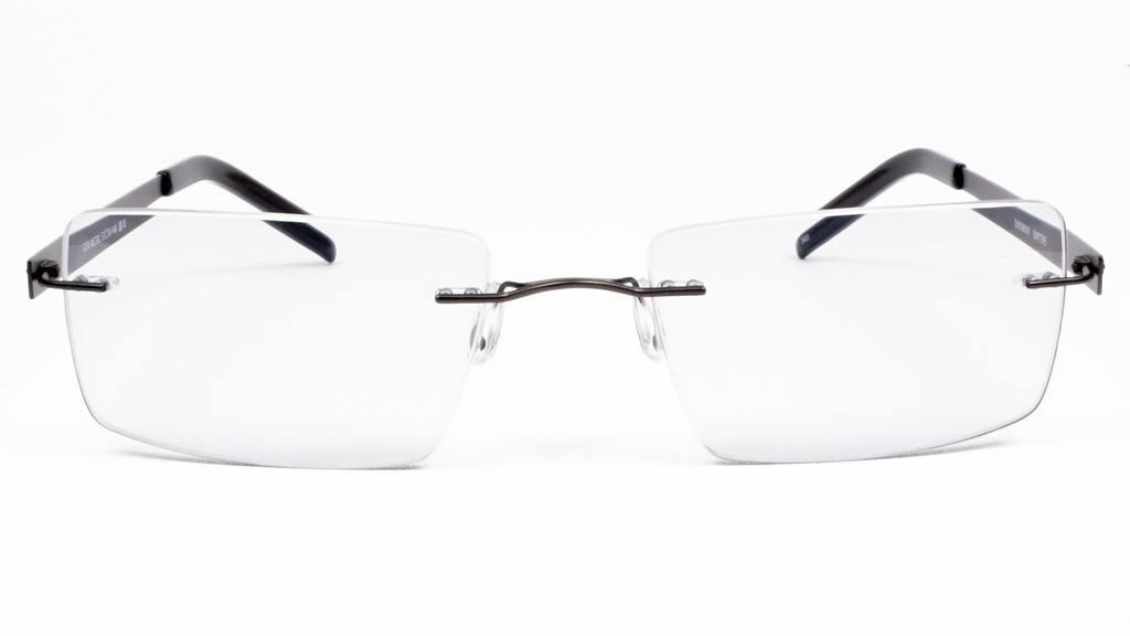 rimless-glasses-em-7585-gunmetal-front rimless-glasses-em-7585-gunmetal-front