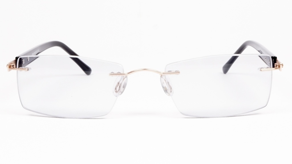 rimless-glasses-em-7587-gold-black-front rimless-glasses-em-7587-gold-black-front