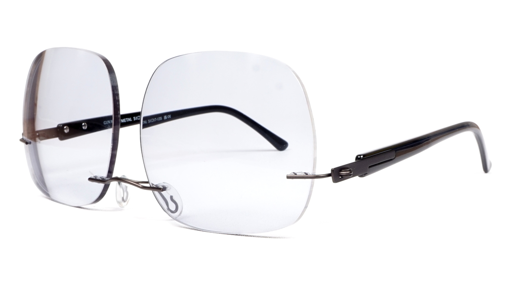 rimless-snooker-glasses-john-7857-gunmetal-black-left